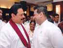 Duminda silva with Prasident